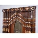 Wooden Bead Blinds – Door Curtain & Stylish Doorway & Room Decoration - Image 5