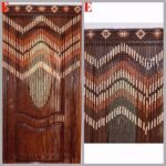 Beaded Wooden Arch Curtain – Room Decor, Window Blinds & Door Divider - Image 5