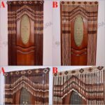 Wooden Bead Curtain – Window Hanging, Room, Office & Terrace Decor - Image 5