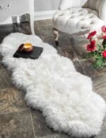 Universal Natural Sheepskin Rug for home use - Image 8