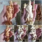 Wooden Chess set: Classic Chess Board + pieces "Knights" & "Cossacks" - Image 9