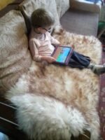 Sheepskin chair pads & Sofa cover - Handmade Sheepskin rug - Image 4