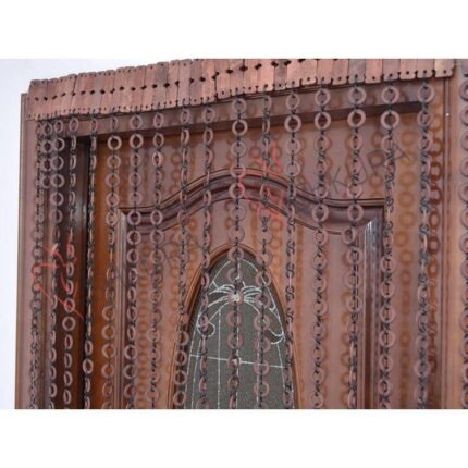 Wooden Bead Curtain “Rings” – Door Divider, Blinds & Terrace Decor