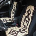 PAIR Car seat cover  Car seat massager Car wood cover Car cape wooden massager Back massager Buttocks massage Roller massager Massage beads