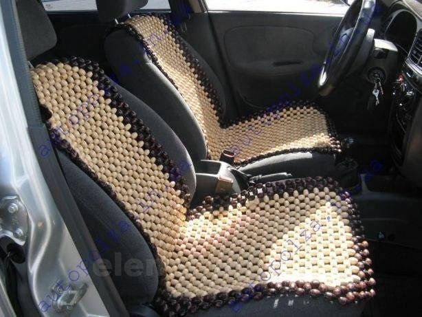 il_fullxfull.1453696717_62us.jpg Beaded Car Seat Cover for car Massager car Seat Cover pattern wood Car Accessories wooden beads Cover for car seat universal Beautiful gift - Image 1