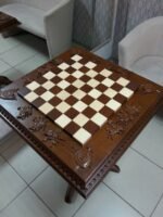 Unique Chess Board "Sparta" 3D Carving - Image 8