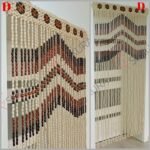 Wooden Bead Curtain – Window Hanging, Room, Office & Terrace Decor - Image 3