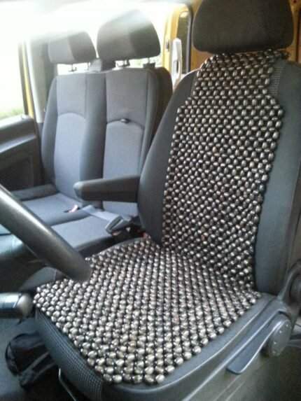 PAIR Beaded Car Seat Cover Massager Seat Cover Car Cover for car seat universal masseger Beautiful gift for father husband dad mother