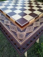 Wooden Chess Board "Bright Art" Decorated with beads - Image 6