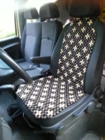 Premium handmade beaded massage cover for car interior