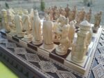 Chess set: Chess Board "Royal Classic" + pieces "Cossacks" / "Knights" - Image 5