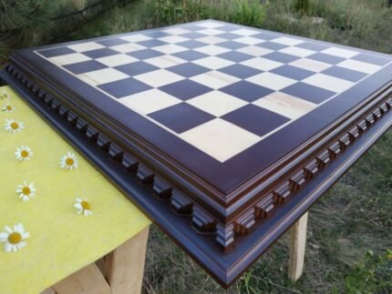 Wooden Chess Board "Royal Classic" dark