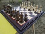 Wooden Chess set: Chess board + chess pieces "Classic Deluxe" - Image 4