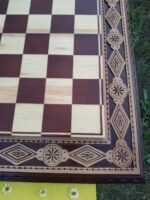 Wooden Chess Board "Bright Art" Decorated with beads - Image 7