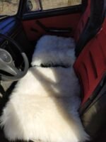 Sheepskin Car Seat Cover 18"x 18" or 47"x 22" Universal - Image 3