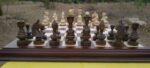 Wooden Chess set: Chess board + chess pieces "Classic Deluxe" - Image 3