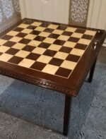 Wooden Chess Table with glossy finish, Large sizes - Image 9