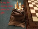 Wooden Chess Set: Chess Board "Leaves" + chess pieces "Classic Luxe" - Image 9