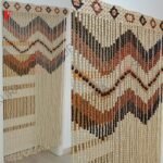 Wooden Beaded Curtain – Decorative Room Divider, Doorway or Window Hanging - Image 9