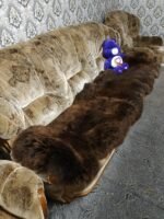 Sheepskin Rug & Sofa cover with Elastic bands - Home Decor - Image 3