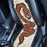 Beaded Car Seat Cover Snake Massager Seat Cover Cover for car seat, universal.Size -127/49/36 cm. Beautiful gift for husbant, dad, father...