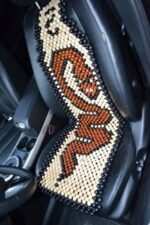 Beaded Car Seat Cover Snake Massager Seat Cover Cover for car seat, universal.Size -127/49/36 cm. Beautiful gift for husbant, dad, father...