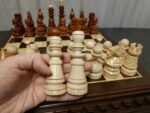 Wooden Chess set: Classic Chess Board + pieces "Classic Luxe" - Image 5