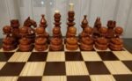 Wooden Chess set: Classic Chess Board + pieces "Classic Luxe" - Image 6