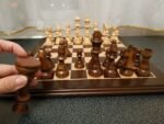 Wooden Chess set: Classic Chess board + chess pieces "Staunton" - Image 4