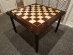 Wooden Chess Table with glossy finish, Large sizes