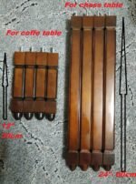 Wooden Chess Set: Table/Board "Lion Victory" - Image 10