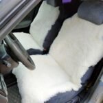 Car seat cover for car White