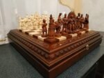 Chess Set: Chess Board with Storage + chess pieces “Game of Thrones” - Image 3