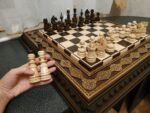 Wooden Chess set: Chess Board "Royal Classic" + pieces "Classic Luxe" - Image 6