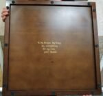 Wooden Chess Board "Royal Classic" dark - Image 9