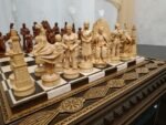 Wooden Chess set: Chess Board “Royal Classic” + pieces “Game of Thrones” - Image 2