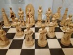 Wooden Chess set: Chess Board “Royal Classic” + pieces “Game of Thrones” - Image 4