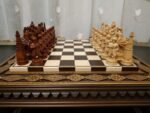 Wooden Chess set: Chess Board “Royal Classic” + pieces “Game of Thrones” - Image 5