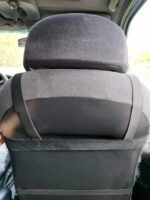 Genuine Sheepskin Car Seat Cover Black, Pink universal Warm cape with or without Heаdrest for car, chair pad Christmas gift husbаnd, wife - Image 5