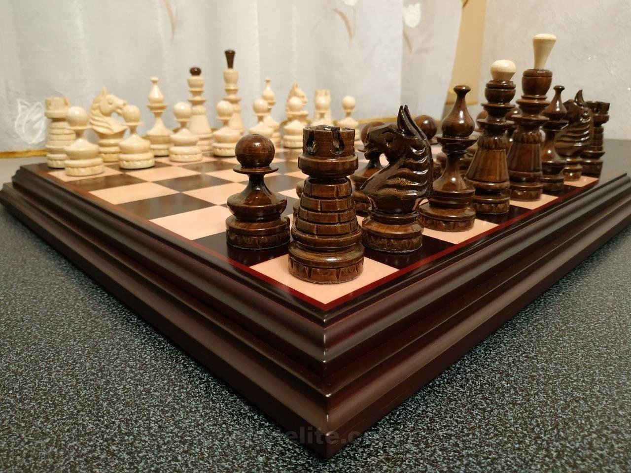 il_fullxfull.2045455682_3miy.jpg chess set elegant wooden board with carved pieces