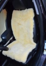 Natural Sheepskin Seat Cover - Universal Fit - Image 6