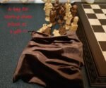 Wooden Chess set: Chess Board "Royal Сlassic" + pieces "Knights" / "Cossacks" - Image 8