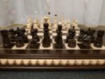 Classic Chess set: Chess Board + dark pieces "Classic Luxe" - Image 3