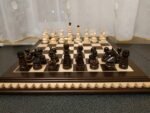 Classic Chess set: Chess Board + dark pieces "Classic Luxe" - Image 6
