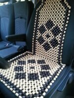 PAIR Car seat cover  Car seat massager Car wood cover Car cape wooden massager Back massager Buttocks massage Roller massager Massage beads - Image 6