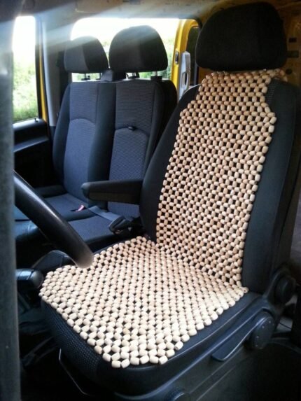 Beaded Car Seat Cover in STOCK Christmаs gift Wood Massager Cover for car seat universal for father husbаnd wife boyfriend Car Accessories