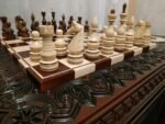 Wooden Chess set: Chess Board “Waves of Aspiration” + chess pieces "Elite" - Image 3