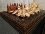Wooden Chess set: Chess Board “Waves of Aspiration” + chess pieces "Game of Thrones" - Image 7