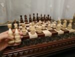 Wooden Chess set: Chess Board “Waves of Aspiration” + chess pieces "Elite" - Image 5