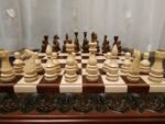 Wooden Chess set: Chess Board “Waves of Aspiration” + chess pieces "Elite" - Image 4